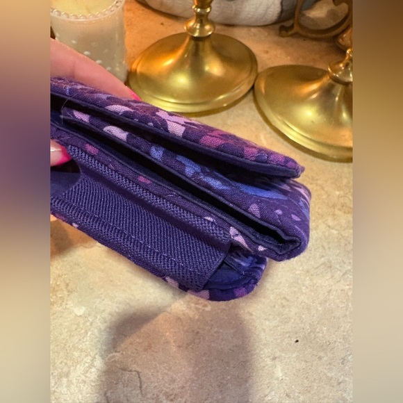 Vera Bradley RGID Protection Purple Clutch Wristlet. - Picture 15 of 15